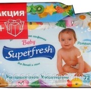 Волога с-ка “Super Fresh“ Дитяча №72шт/12 фото
