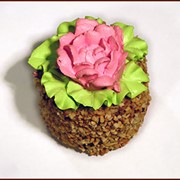 Пирожное цветок фото