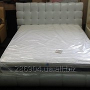 Кровать двухспальная на ламелях “Квадро“. фото