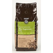 Кофе GEPA Italienischer Bio Espresso, 1 кг,зерна