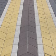 Тротуарная плитка Ромб Сахара фотография