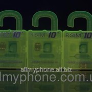 Симкарта R-sim 10 Plus для разблокировки мобильных телефонов Apple iPhone 4S / 5 / 5C / 5S / 6 / 6 Plus фотография