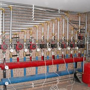 Проектирование внешних тепловых сетей и внутренних систем отопления и водоснабжения. фото