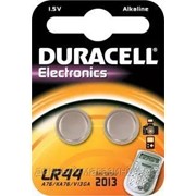 Батарейка Duracel Alkaline LR44 1.5V 2шт фотография