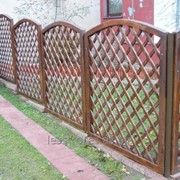 Забор деревянный 1020 фото