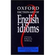 Oxford Dictionary of English Idioms: Paperback фото
