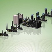 Автоматизированные установки для сварки балок : L- Установки горизонтальные