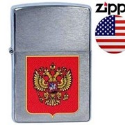Зажигалка Zippo 200 Герб России фотография