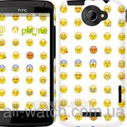 Чехол на HTC One X+ Смайлики “2840c-69“ фотография