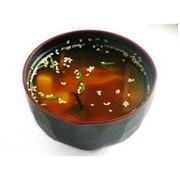 Доставка блюд японской кухни - Мисо суп фотография