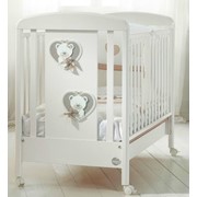 Кровать Baby Expert Детская кровать Bon Bon Duetto белый/серо-бежевый Bon Bon