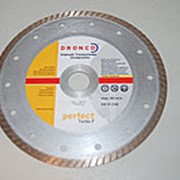 Алмазный отрезной диск d 180мм по бетону TurboF (DRONCO)