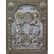 Икона Резная - Св. Петр и Павел