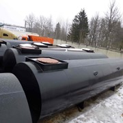 Резервуар 10, 25, 50 м3 для хранения нефтепродуктов на АЗС фото