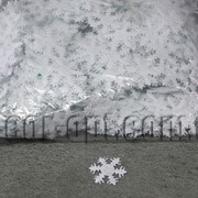 Фетровые заготовки-снежинки белые 2,5 см 1000 шт 570206 фотография