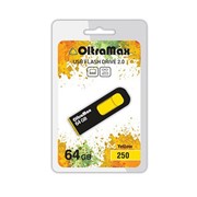 Флешка OltraMax 16Gb 250 Yellow (OM-16GB-250-Yellow) фото
