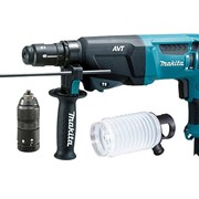 Перфоратор MAKITA HR 2611FT(X5), 800 Вт, 2,9 Дж, 3 реж, с чемоданом (HR2611FT(X5)) фото