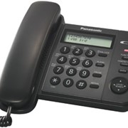 Телефон Panasonic KX-TS2356RU черный фото