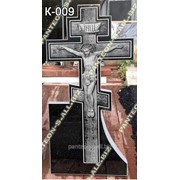 Крест гранитный модель К-009 фото