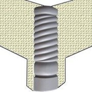 Форма из АБС пластика для поворотного столбика для ограждений (оградок) фото