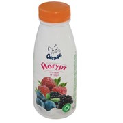 Йогурт питьевой с лесными ягодами 1,5%, 330г фотография