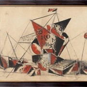 Картина Памятник третьему интернационалу, Веснин, Александр фото