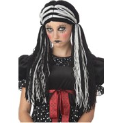 Аксессуар для праздника California Costumes Парик Тряпичная кукла взрослый фотография