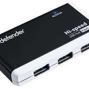 Хаб-разветвитель USB Defender Quadro Infix USB 4-ports 83504 фото