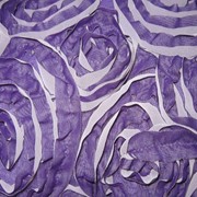 Ткань Сетка с шифоном Фиолетовый фото