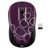 Коммутатор Logitech Mouse M325 Wireless Optical tilt wheel USB unifying receiver purple фото