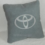 Подушка Toyota серая фото