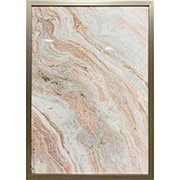 Постер “Розовый мрамор-2“ 50*70см, багет (TT-00007563) фото