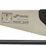 Ножовка по дереву 450 мм черная прорезиненная ручка SKRAB profi 20563