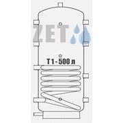 Бак накопитель от 500 л. С теплообменником из черной стали фото