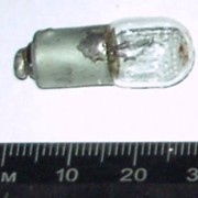 Лампа миниатюрная МН 26-0,12-1; Цоколь B 9s/14 фото