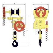 Таль ручная червячная передвижная ТРЧП 2,0 т 3 м фото