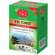 Чай весовой зеленый Ти Тэнг Green Ceylon Tea, 100 г 4791005101453 фото
