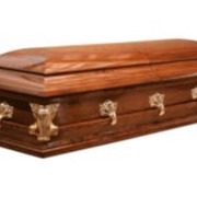 Гроб “Senator“- двухкрышечный саркофаг фото