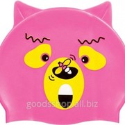 Шапочка для плавания Beco розовый мишка 7394 4 фотография