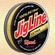 Плетенка JigLine Ultra PE 100 м, желтый 0,16 мм тест 12 кг фотография