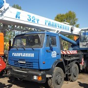 Аренда автокрана 32 тонны камаз в Свердлов.области фото