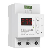 Терморегулятор terneo rk30 для электрических котлов фотография
