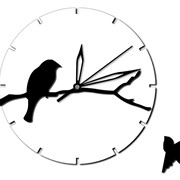 Годинник настінний для інтер“єру “Birds“. фотография