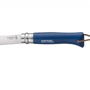 Нож складной Opinel Trekking №8 VRI Colored Tradition Blue с темляком фото