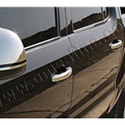 Накладки на ручки дверей нерж 4 шт VW Amarok 2010-2016