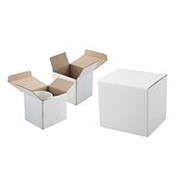 Коробка для кружки белая, картон мелованный