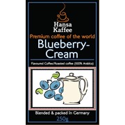 Кофе в зернах, Кофе зерновой ароматизированный Blueberry-Cream / Черника со сливками фотография