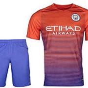 Манчестер Сити форма резервная оранжевая 16-17 (Размер одежды: 50 размер (Size L) Рост 178-187 см) фото