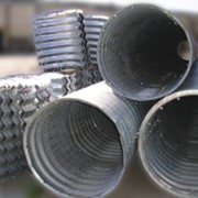 Трубы водопроводные из гофрированного металла фото
