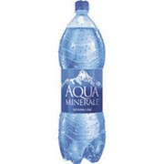 Вода AQUA MINERALE питьевая газированная, 2л (упаковка 6 шт) фото
